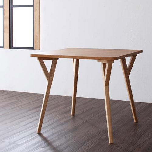 シンメトリーの造形美 北欧モダンデザインダイニングテーブル