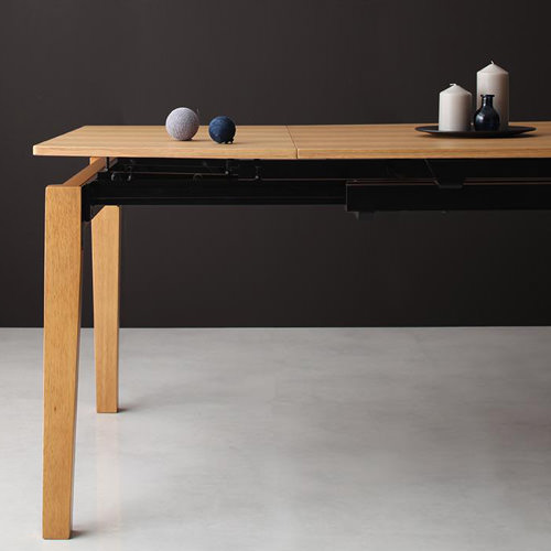 静謐さを感じる デザイナーズテイスト北欧モダンダイニング テーブル