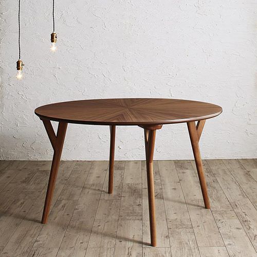 目を惹く特殊張り 北欧デザイン丸テーブルダイニング テーブル