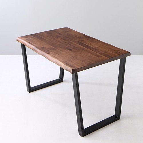 憧れの食卓 天然木ウォールナット無垢材の高級デザイナーズダイニング テーブル